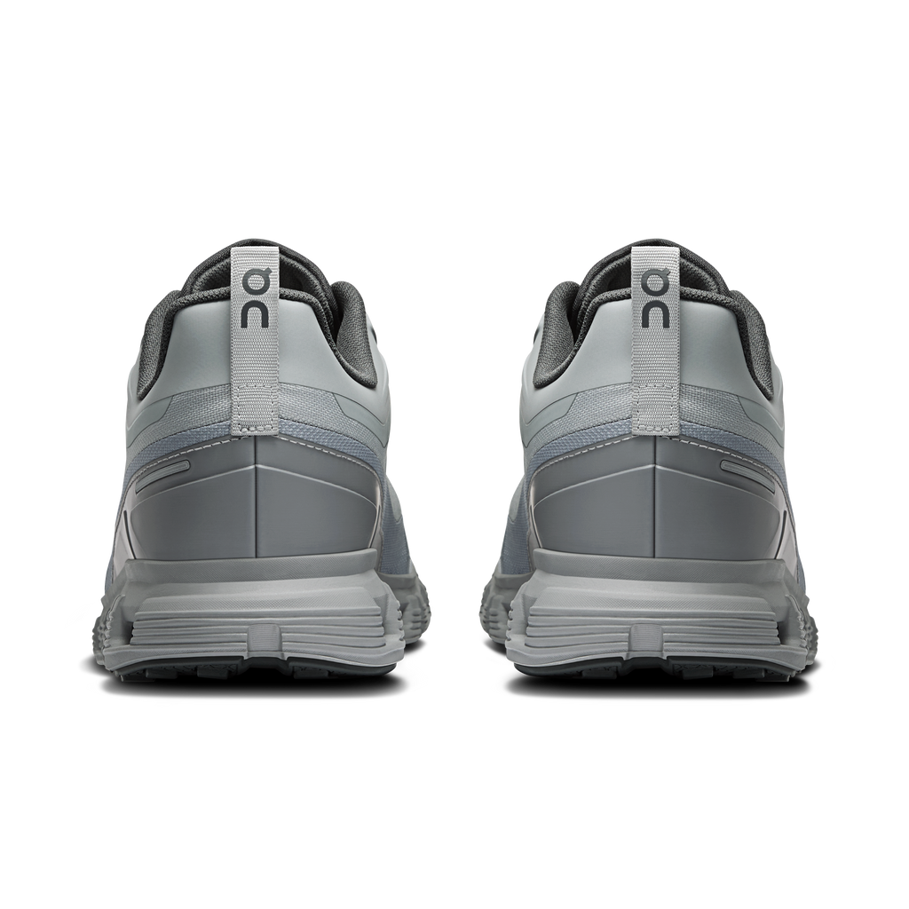 On Running Men's Cloud 6 Geo Waterproof Shoes - Alloy / Alloy