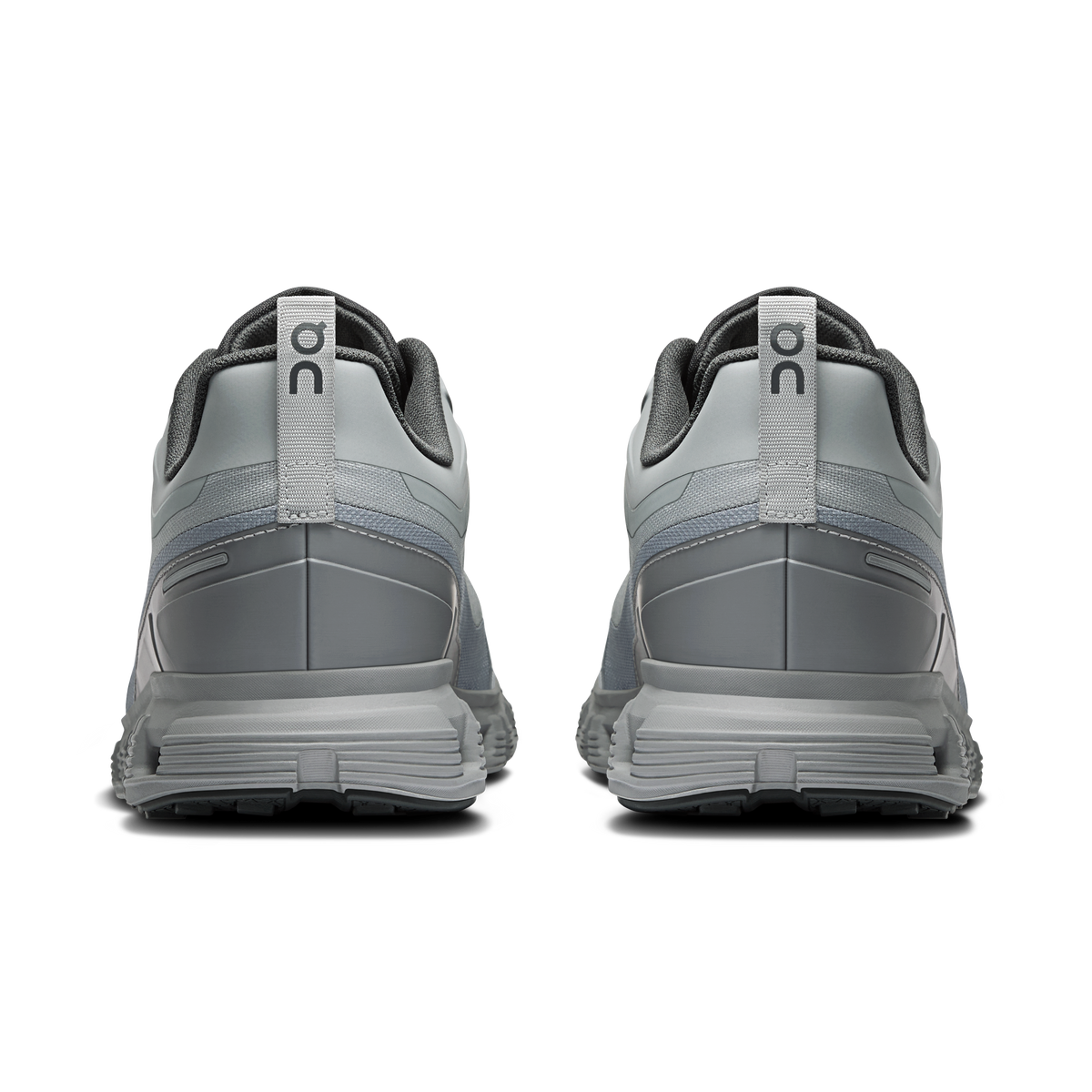 On Running Men's Cloud 6 Geo Waterproof Shoes - Alloy / Alloy