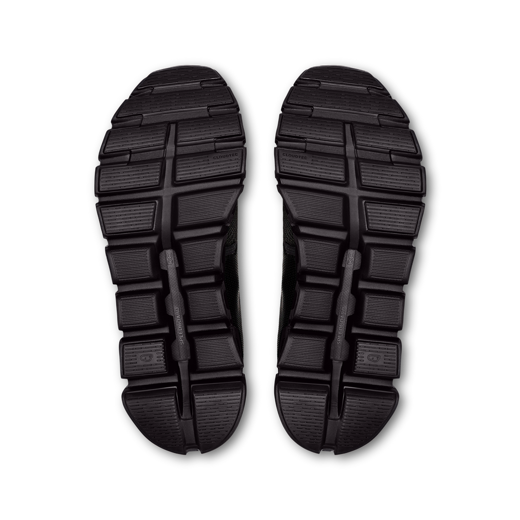 On Running Women's Cloud 6 Wide Shoes - Black / Black