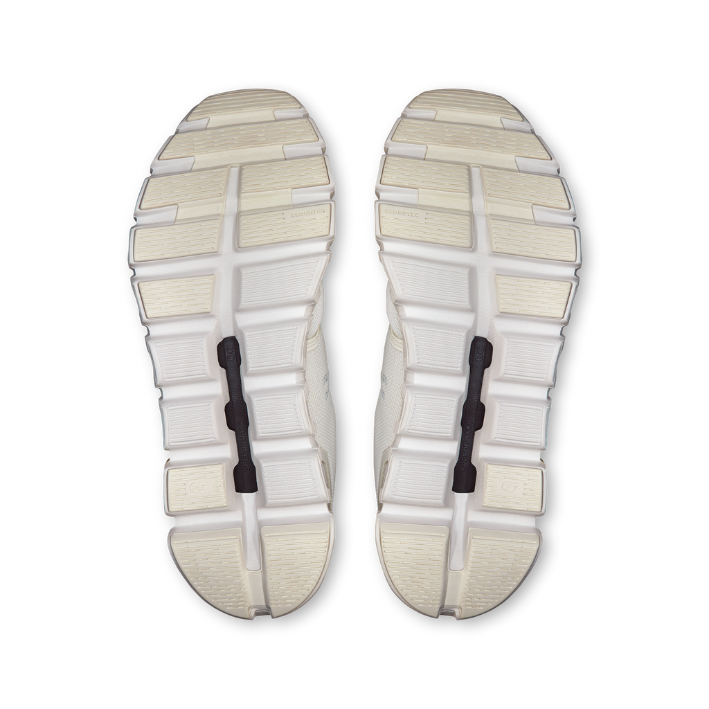 On Running Women's Cloud 6 Wide Shoes - White / White