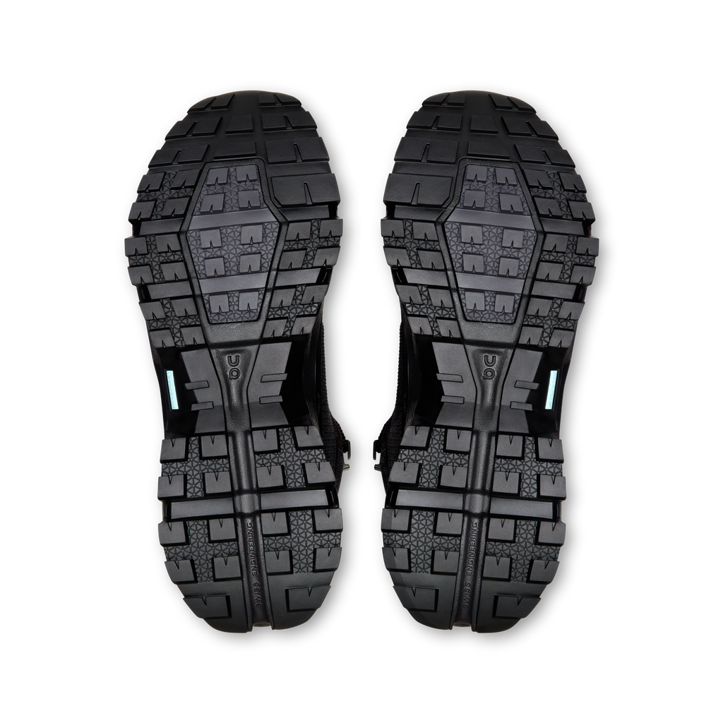 On Running Women's Cloudrock Mid Waterproof Shoes - Black / Black