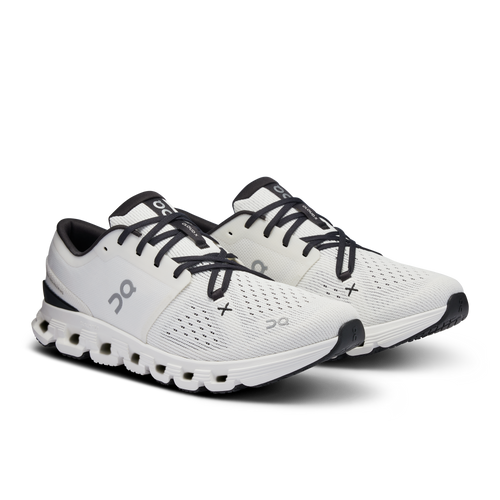 On Running Men's Cloud X 4 Shoes - Ivory / Black