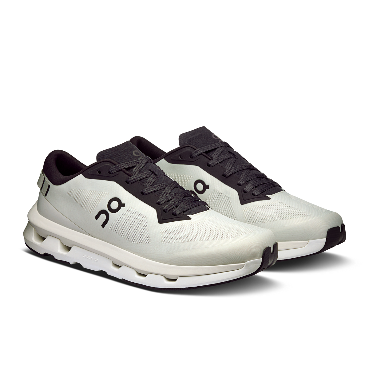 On Running Men's Cloudzone Shoes - Ice / Black