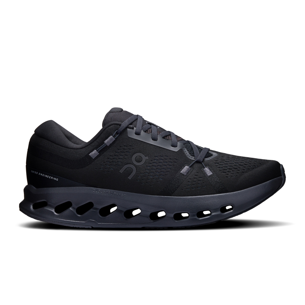 On Running Men's Cloudsurfer 2 Wide Shoes - Black / Black