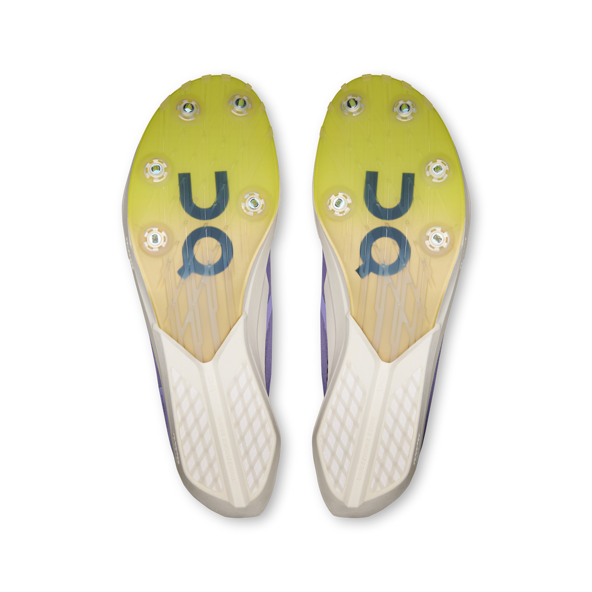 On Running Men's Cloudspike Amplius 2 Shoes - Bloom / Lime
