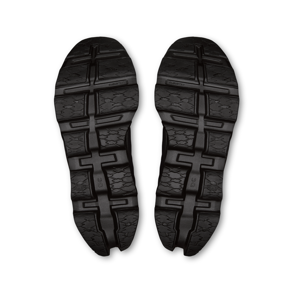 On Running Men's Cloudmonster 3 Wide Shoes - Black / Black