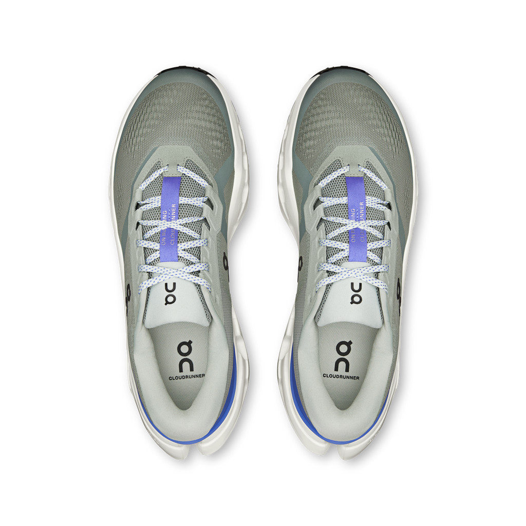 On Running Men's Cloudrunner 3 Shoes - Tin / Iceberg