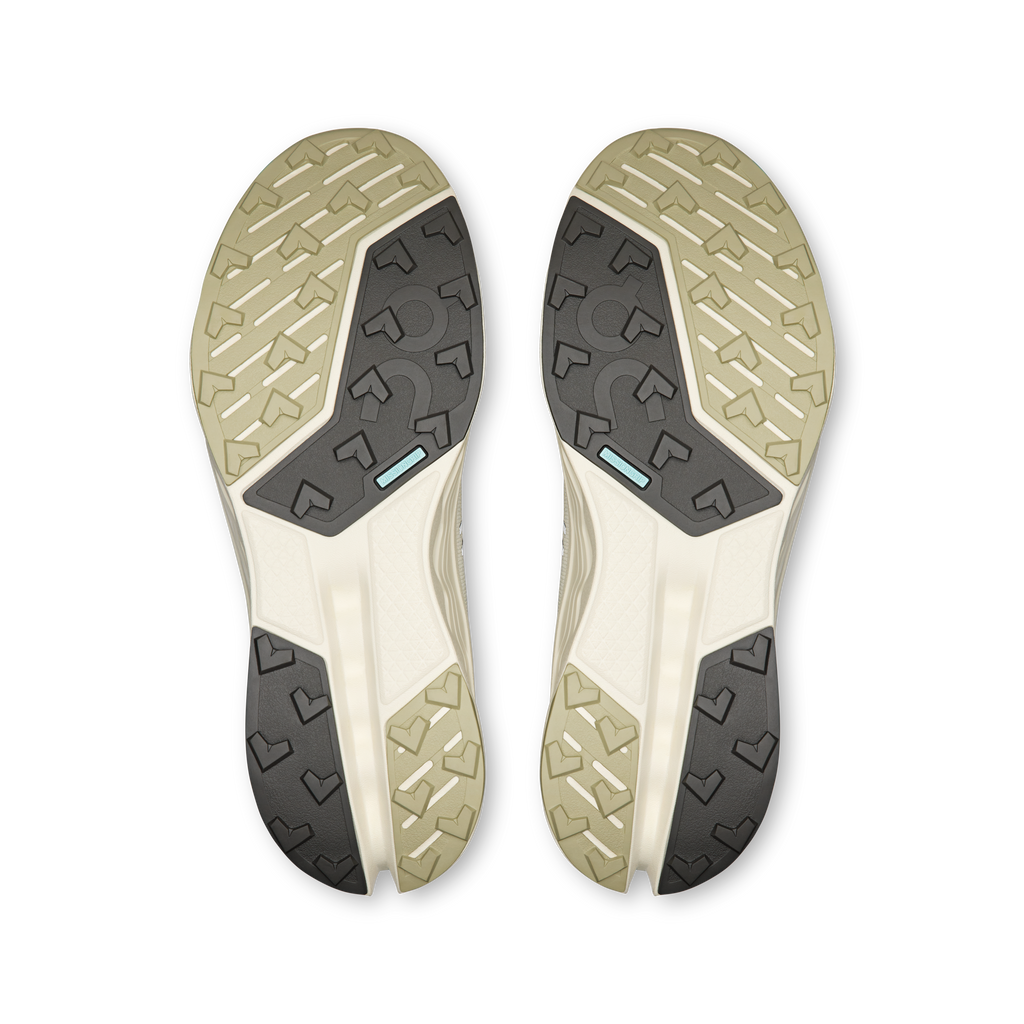 On Running Men's Cloudsurfer Trail 2 Shoes - Chalk / Ghost