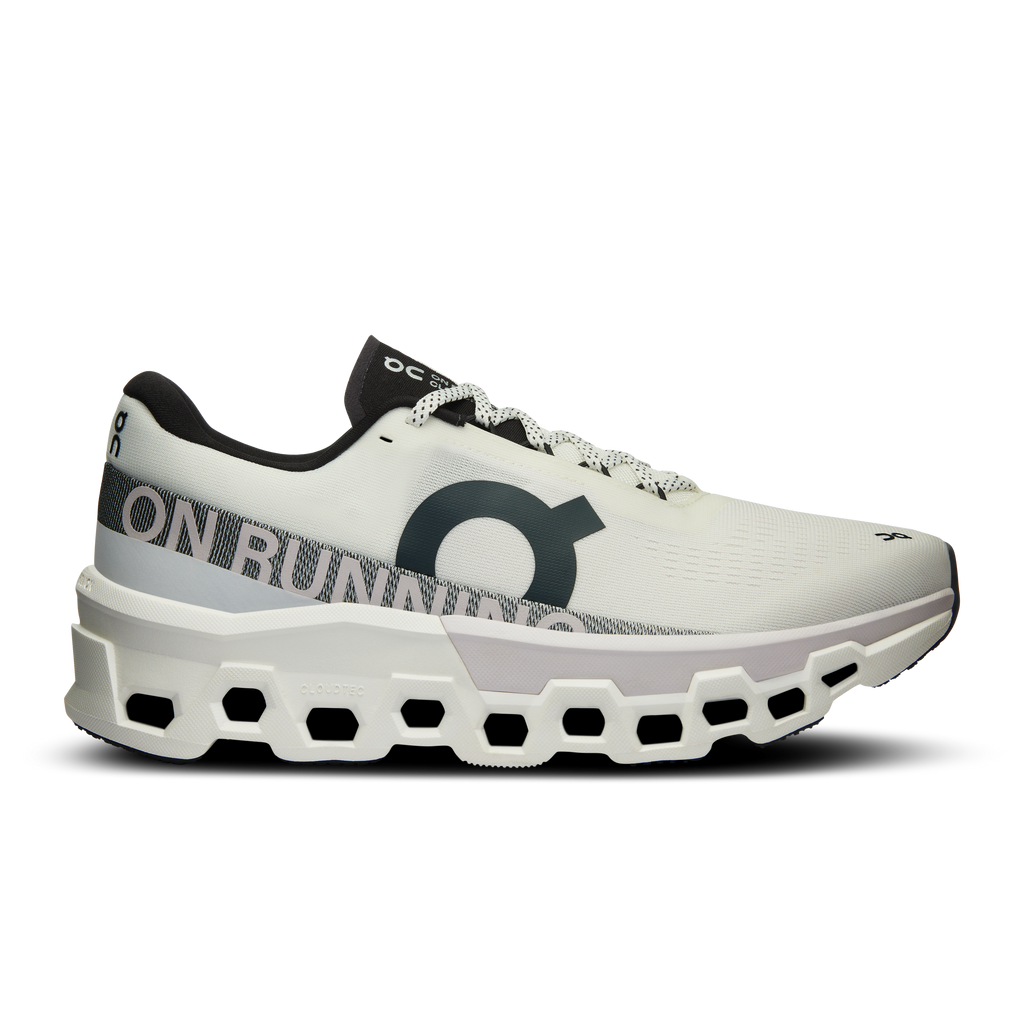 On Running Men's Cloudmonster 2 Shoes - White / Frost