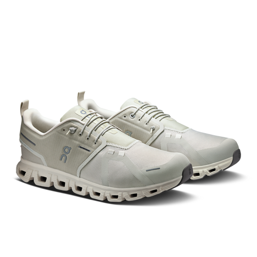 On Running Men's Cloud 6 Waterproof Shoes - Pelican / Ghost