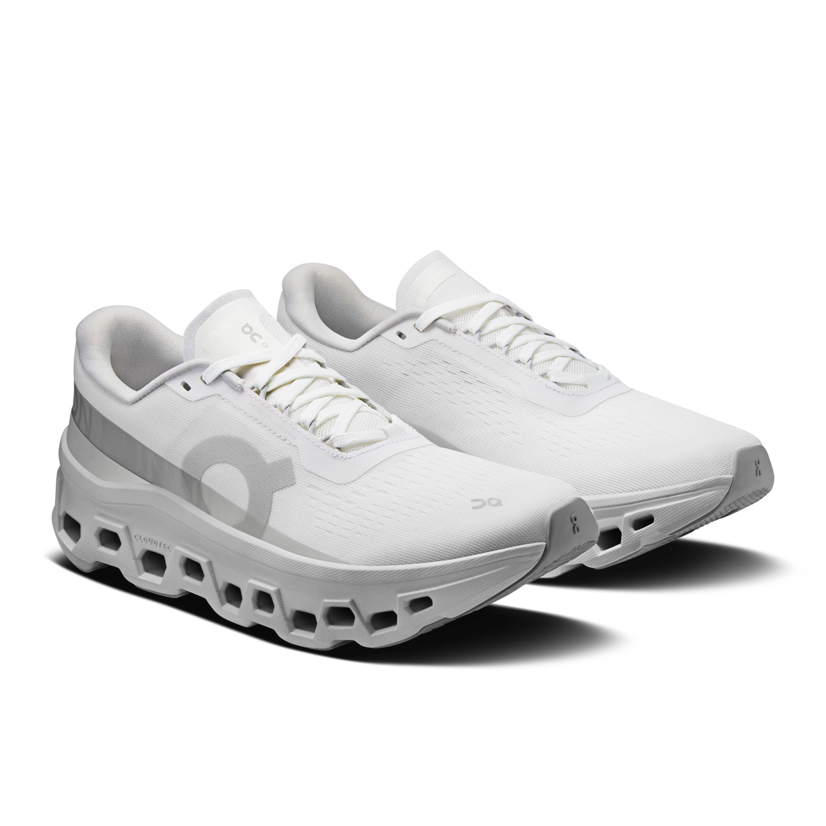 On Running Women's Cloudmonster 1 Shoes - White / White