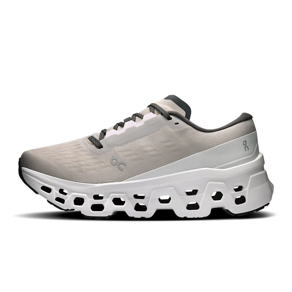 On Running Women's Cloudmonster 3 Shoes - Truffle / Ivory