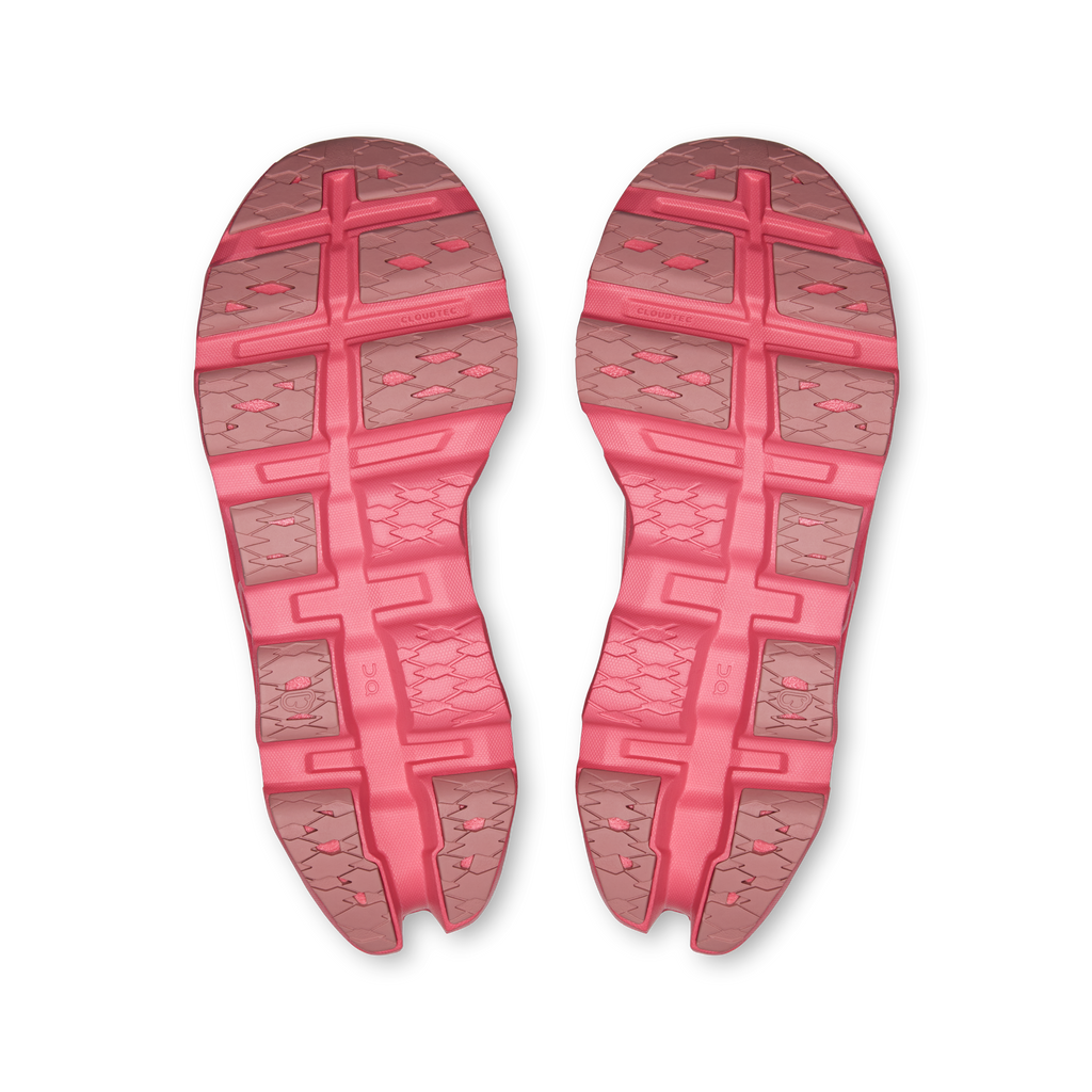 On Running Women's Cloudmonster 3 Shoes - Ivory / Camellia