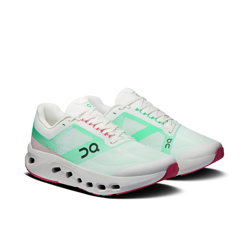 On Running Kids' Cloudsurfer Youth Shoes - Verdite / Ivory