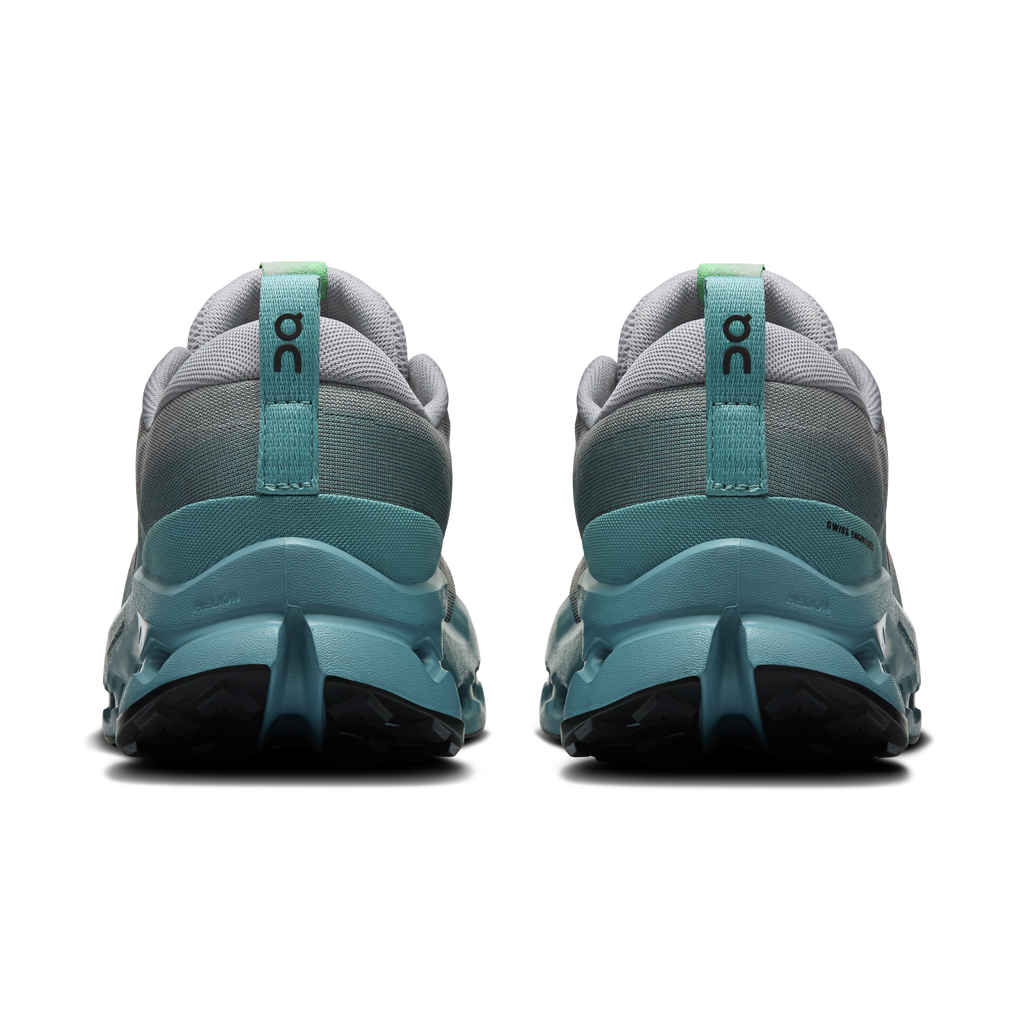 On Running Men's Cloudsurfer Trail 2 Shoes - Platinum / Tide