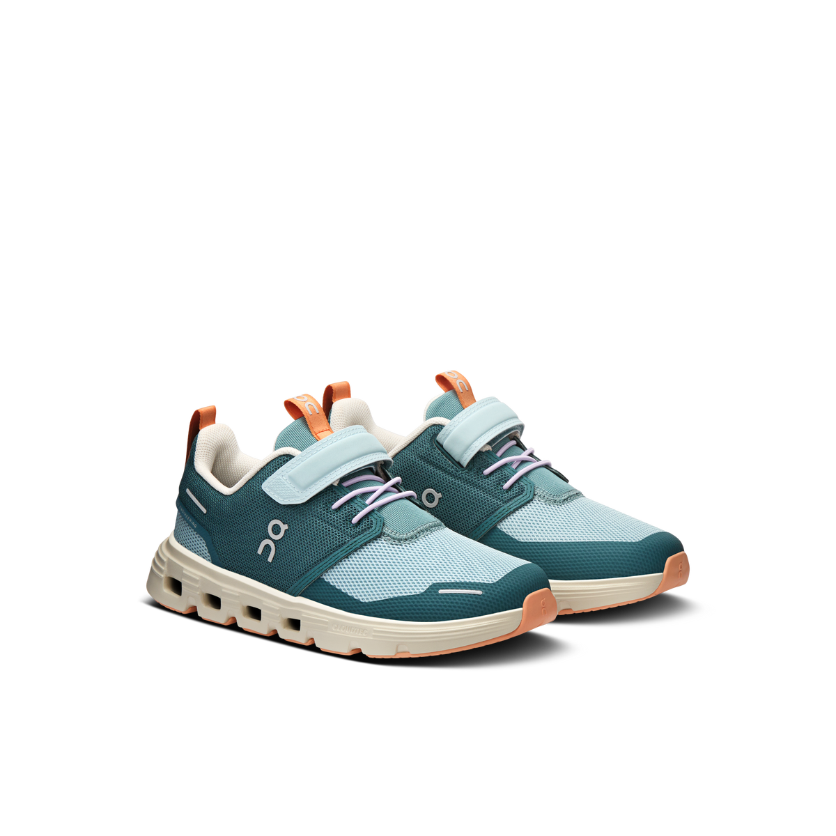 On Running Kids' Cloud Play 2 Shoes - Mistletoe / Sahara