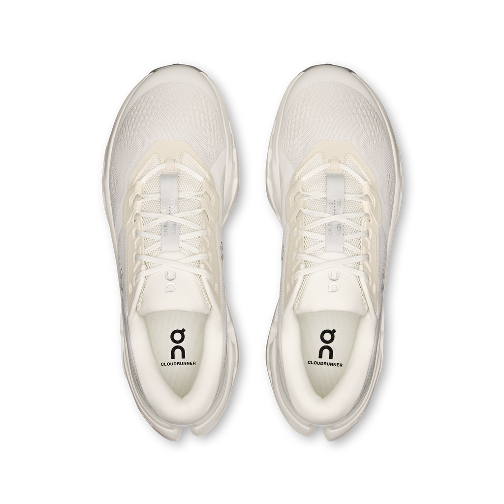 On Running Men's Cloudrunner 3 Shoes - White / Glacier