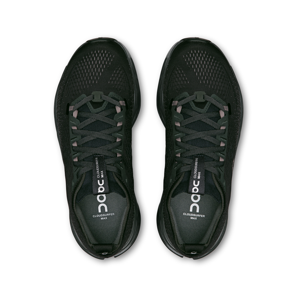 On Running Women's Cloudsurfer Max Shoes - Black / Eclipse