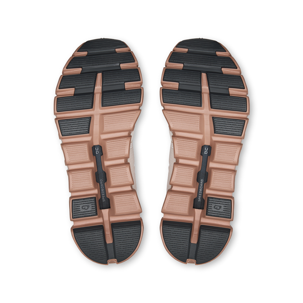 On Running Women's Cloud 6 Shoes - Oyster / Biscuit