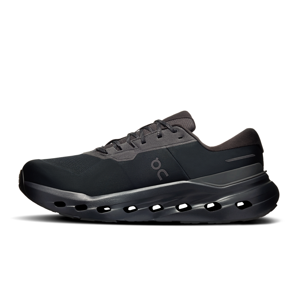 On Running Men's Cloudrunner 3 Waterproof Shoes - Black / Black
