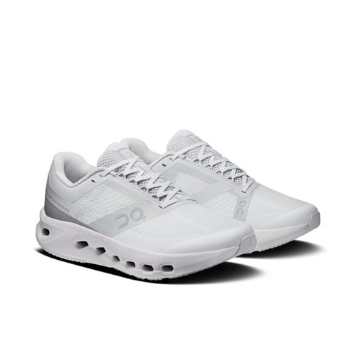 On Running Kids' Cloudsurfer Youth Shoes - Frost / White
