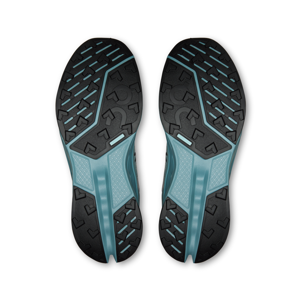 On Running Men's Cloudsurfer Trail 2 Shoes - Platinum / Tide