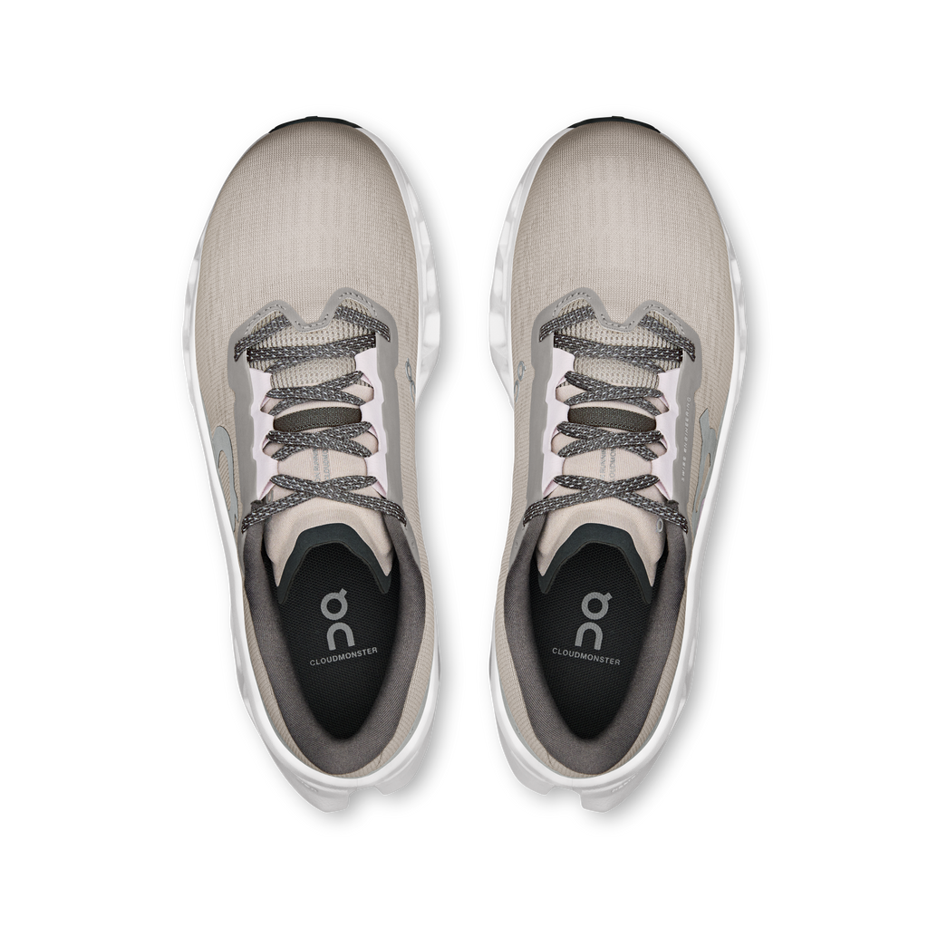 On Running Women's Cloudmonster 3 Shoes - Truffle / Ivory