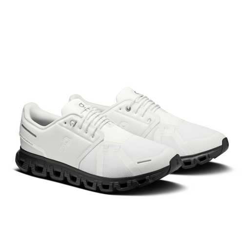On Running Men's Cloud 6 Shoes - White / Black