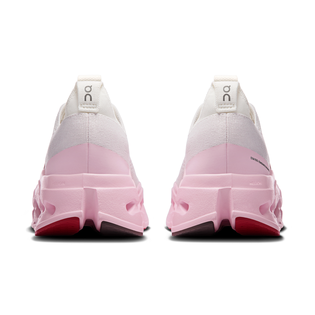On Running Women's Cloudsurfer Max Shoes - Ivory / Peony