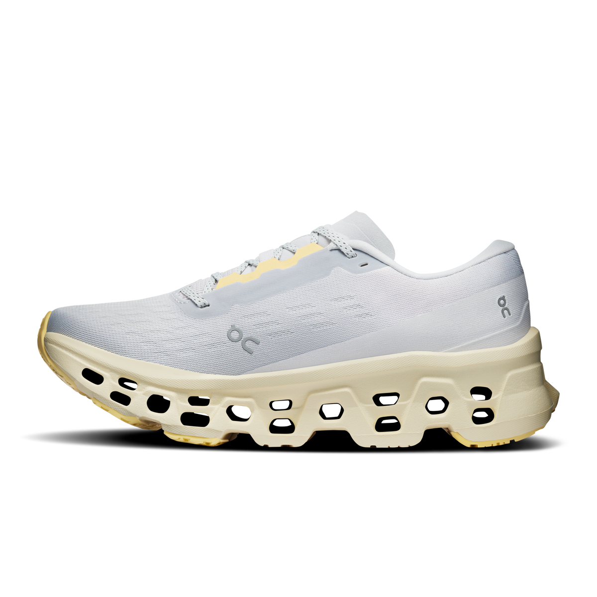 On Running Women's Cloudmonster 3 Shoes - Glacier / Pollen