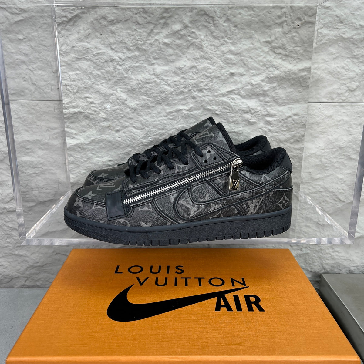 LV x Nike SB-Inspired Skate Shoes