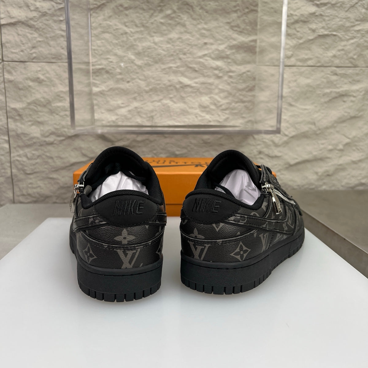 LV x Nike SB-Inspired Skate Shoes