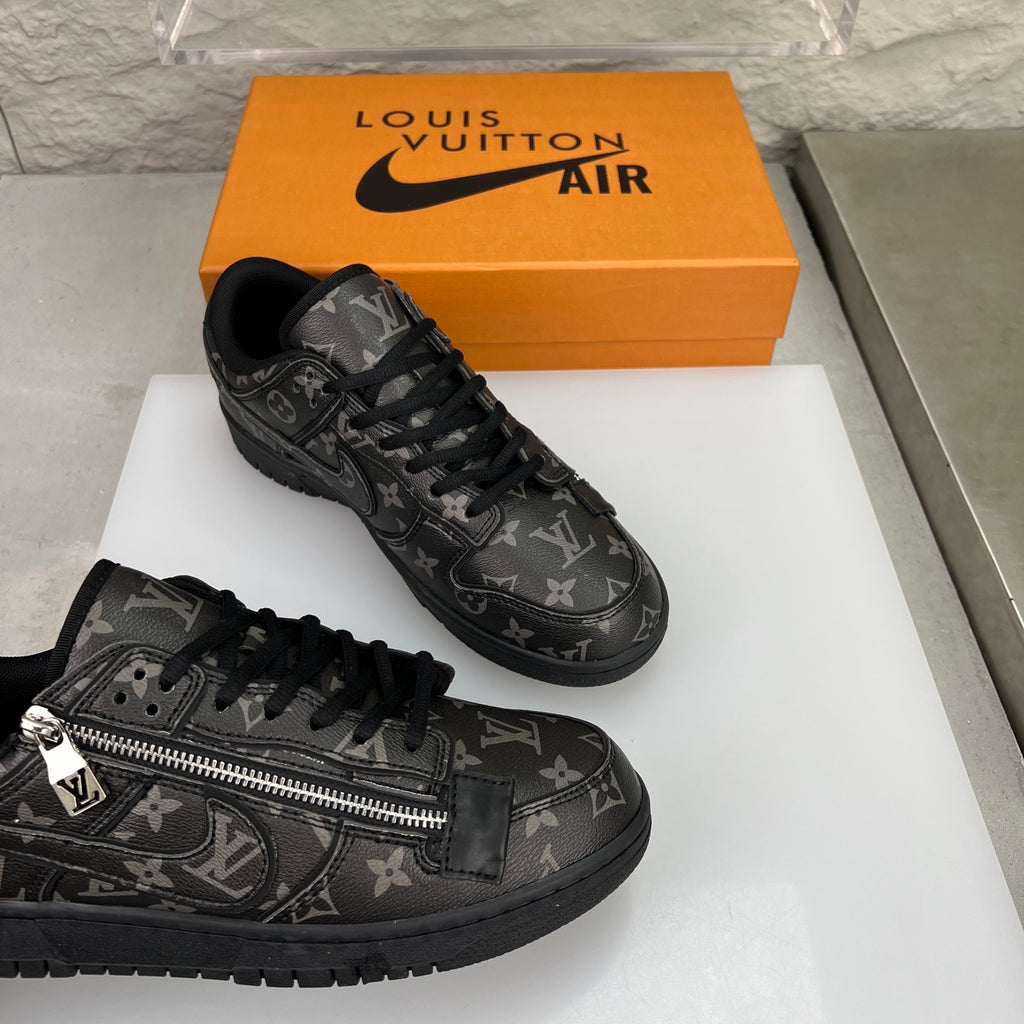 LV x Nike SB-Inspired Skate Shoes
