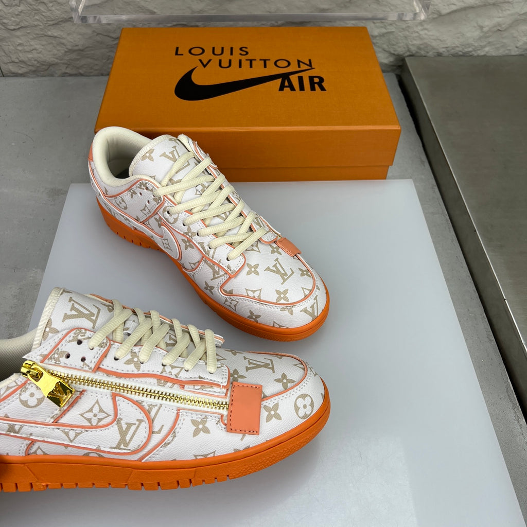 LV x Nike SB-Inspired Skate Shoes