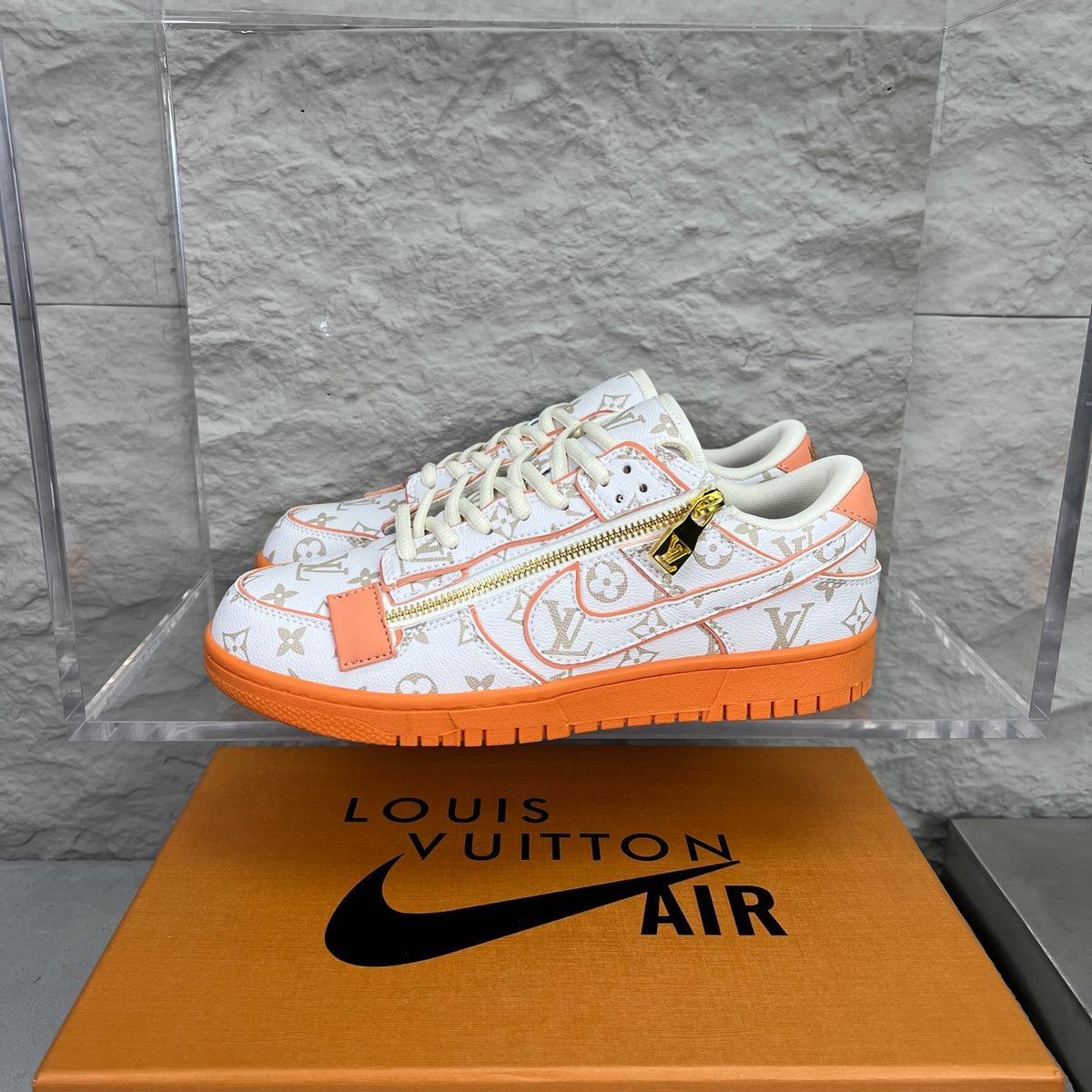 LV x Nike SB-Inspired Skate Shoes