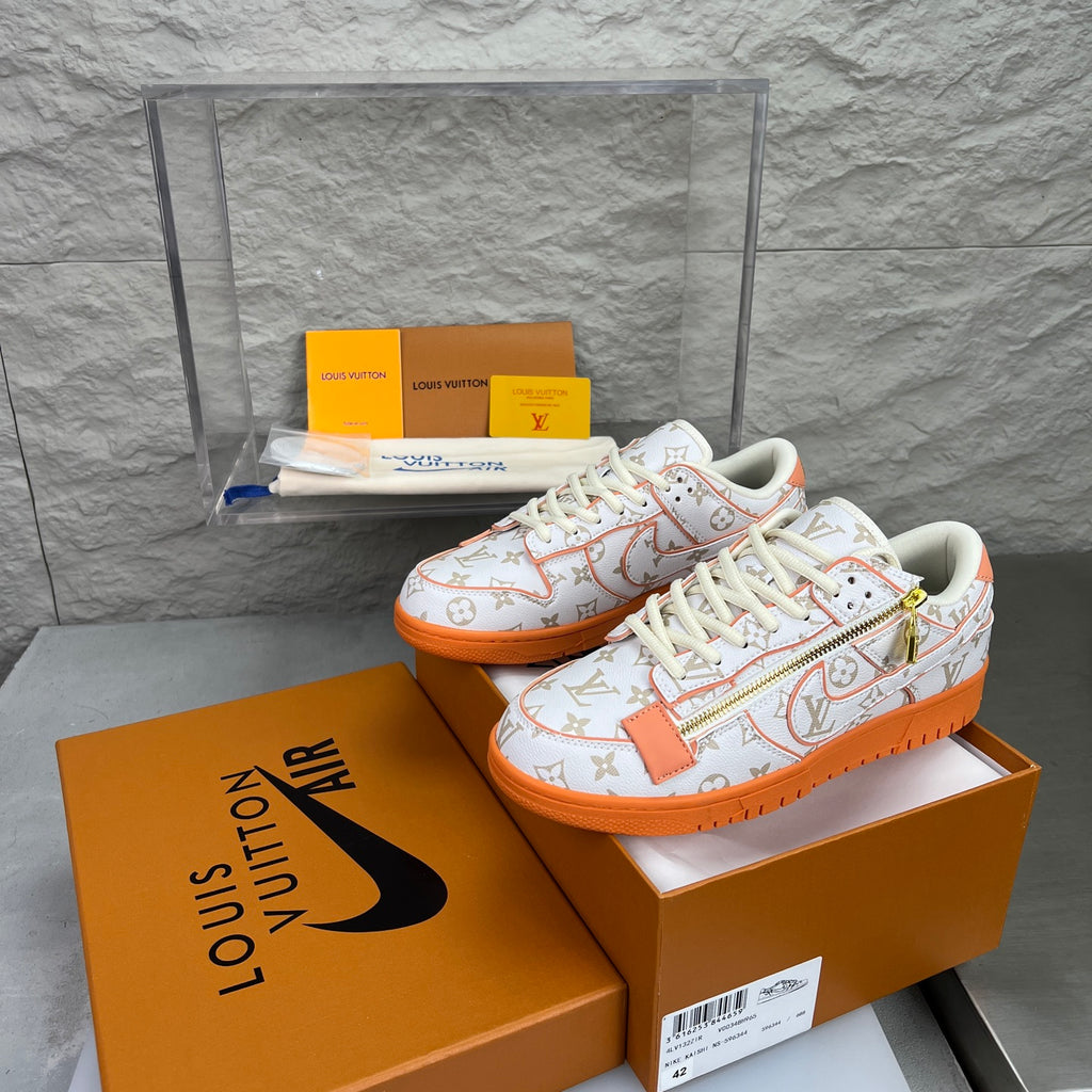 LV x Nike SB-Inspired Skate Shoes