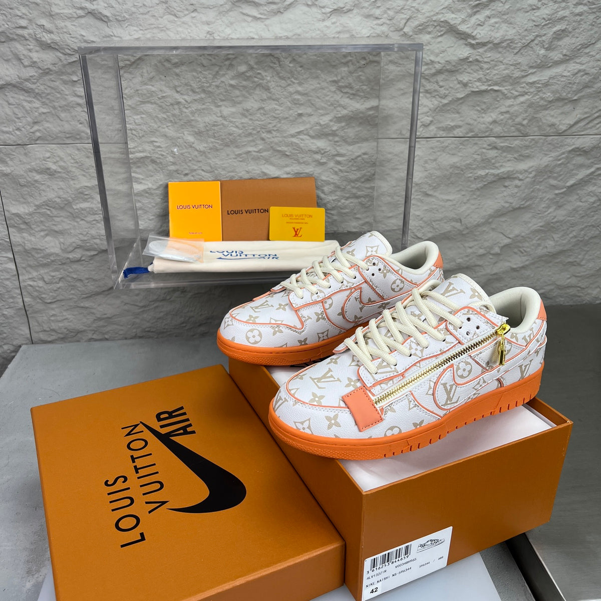 LV x Nike SB-Inspired Skate Shoes