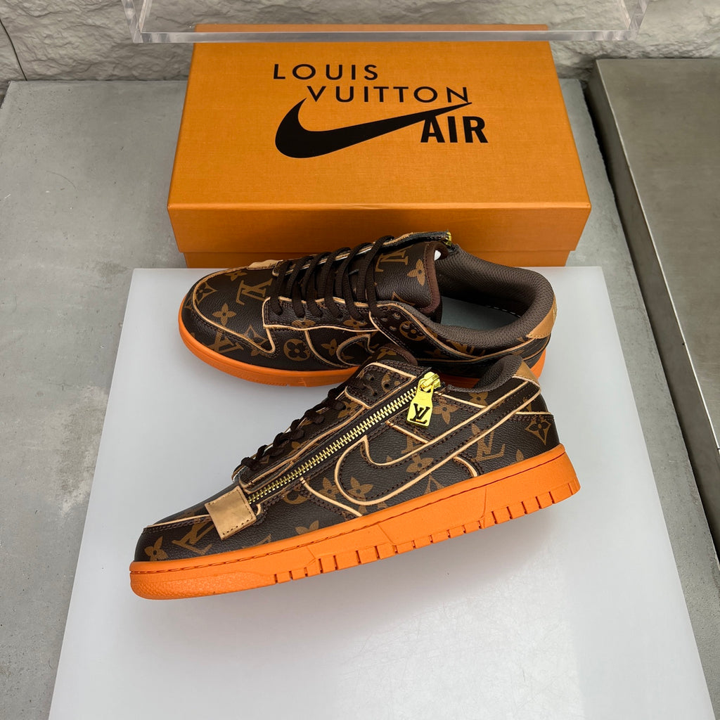 LV x Nike SB-Inspired Skate Shoes