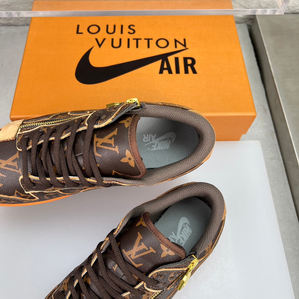 LV x Nike SB-Inspired Skate Shoes