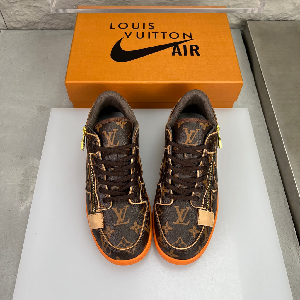 LV x Nike SB-Inspired Skate Shoes