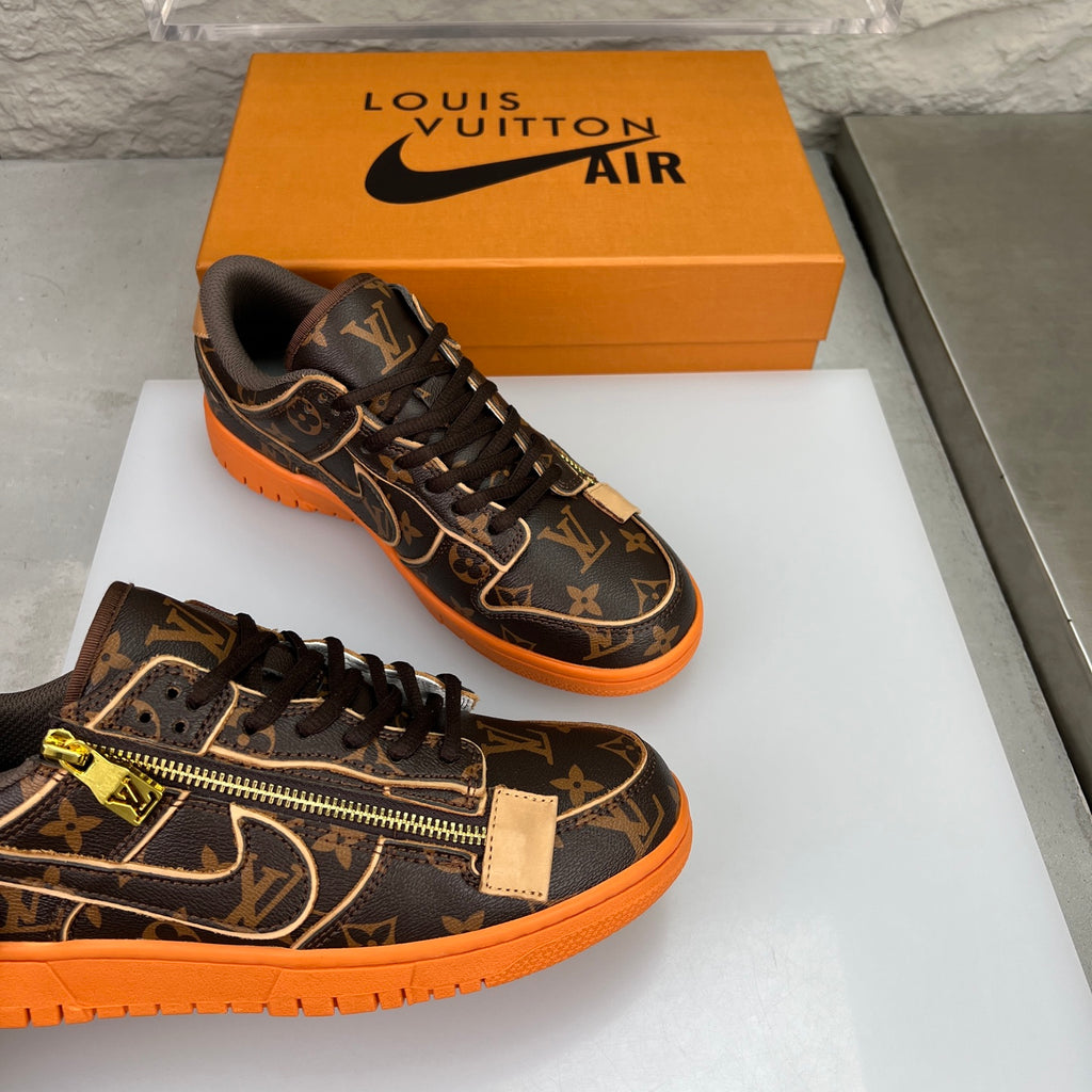 LV x Nike SB-Inspired Skate Shoes