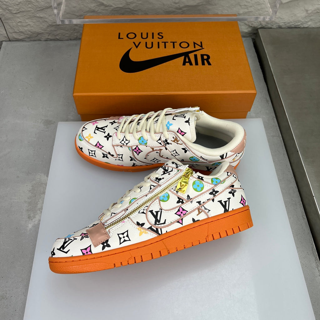 LV x Nike SB-Inspired Skate Shoes
