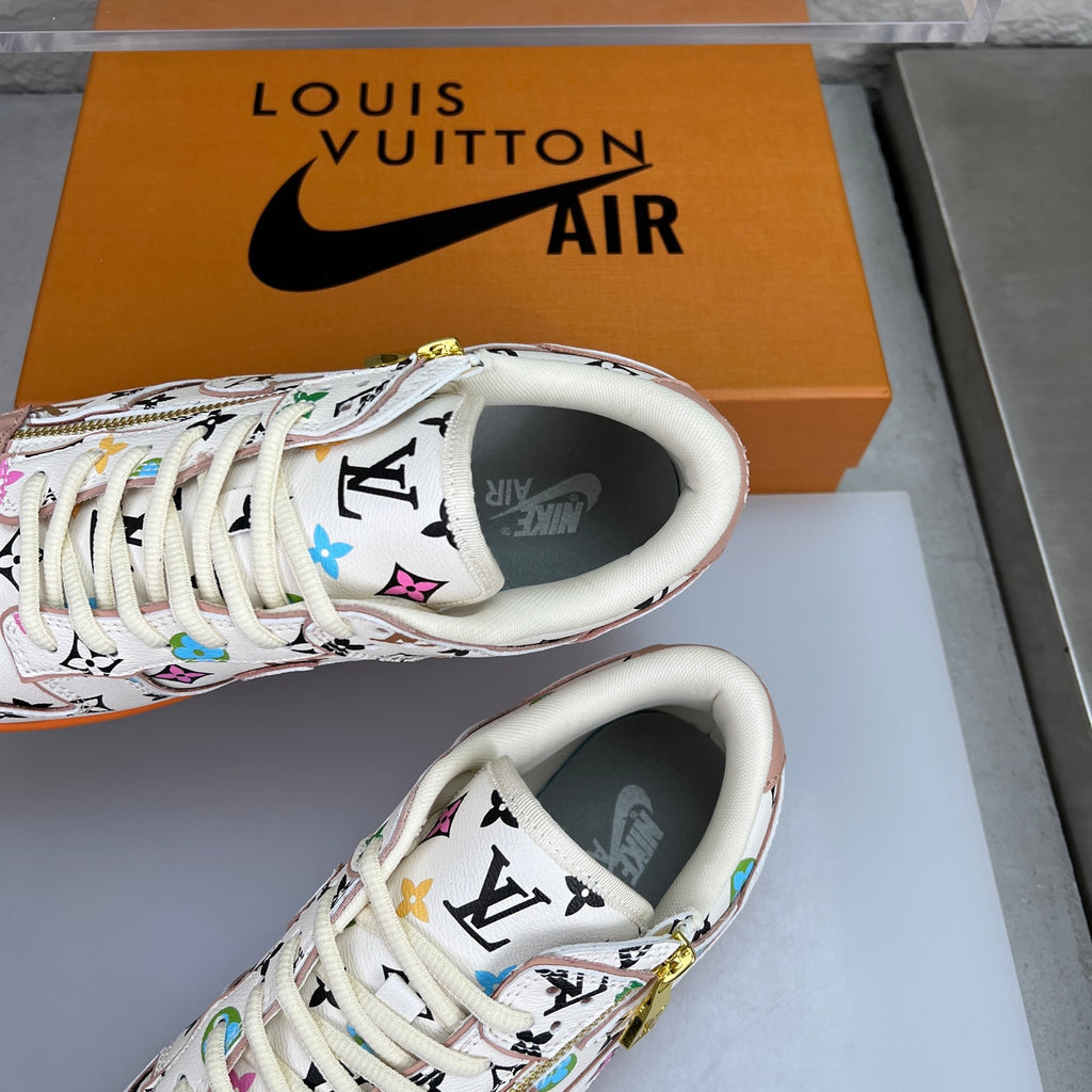 LV x Nike SB-Inspired Skate Shoes
