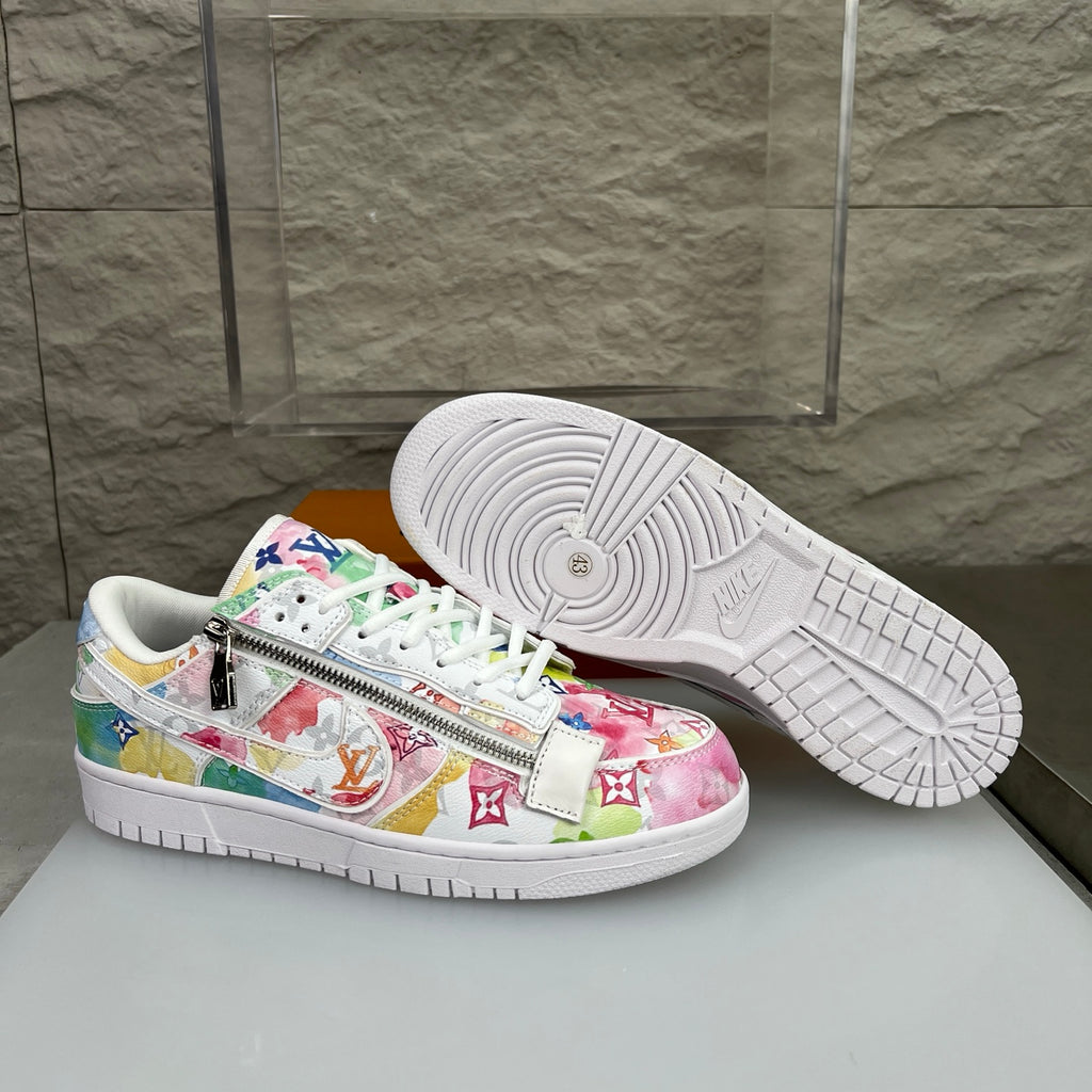 LV x Nike SB-Inspired Skate Shoes