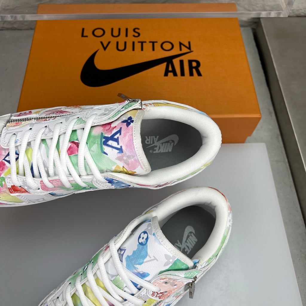 LV x Nike SB-Inspired Skate Shoes