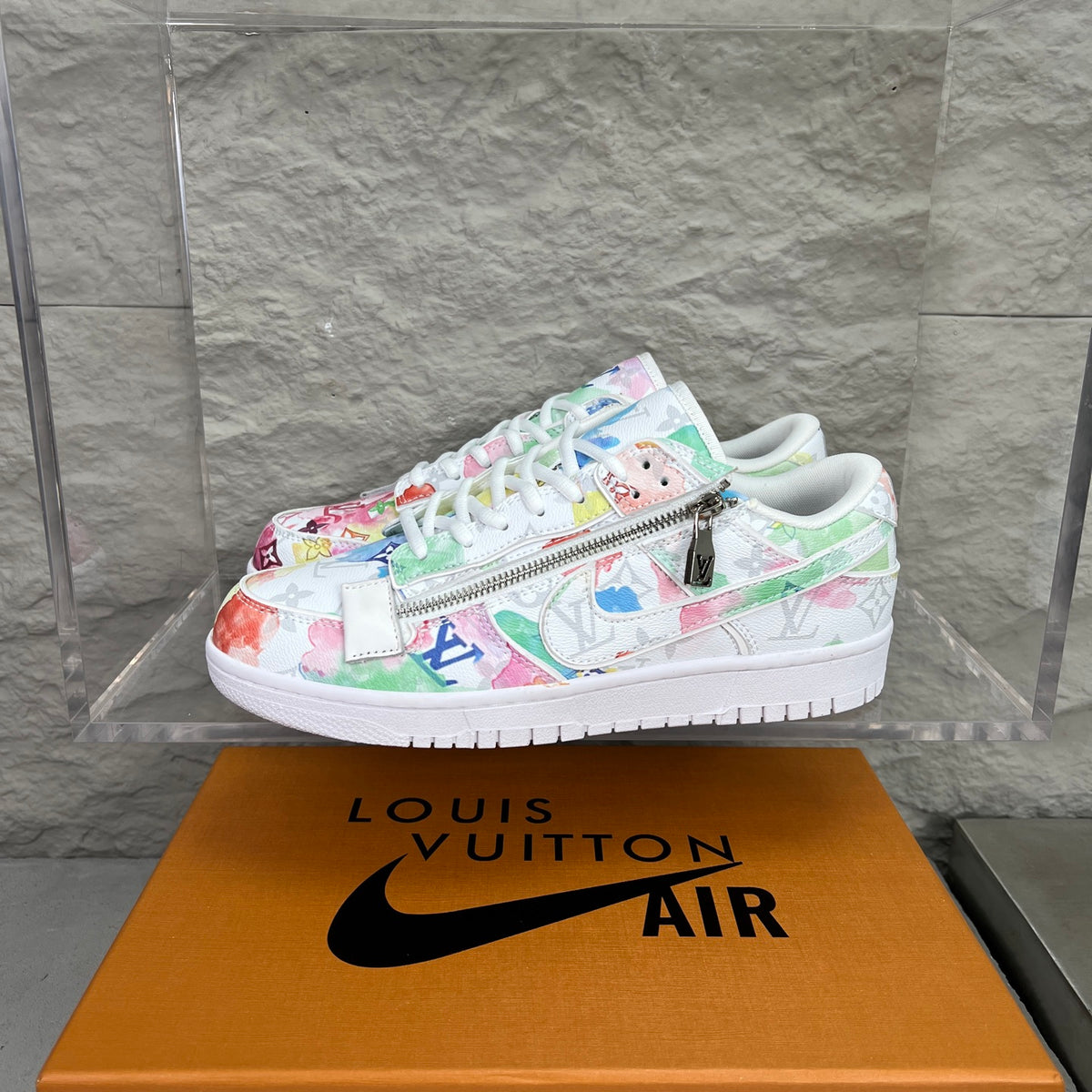 LV x Nike SB-Inspired Skate Shoes
