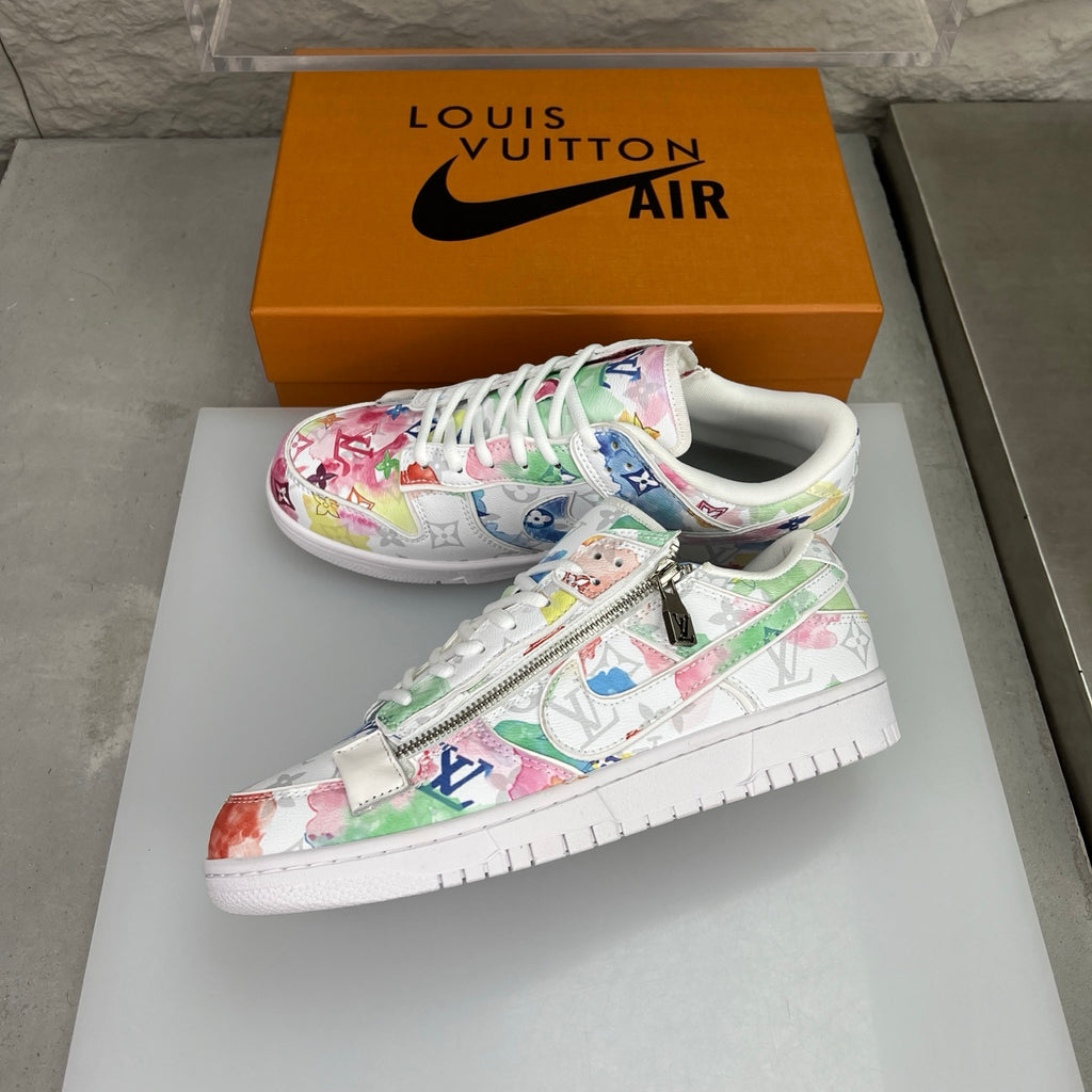 LV x Nike SB-Inspired Skate Shoes