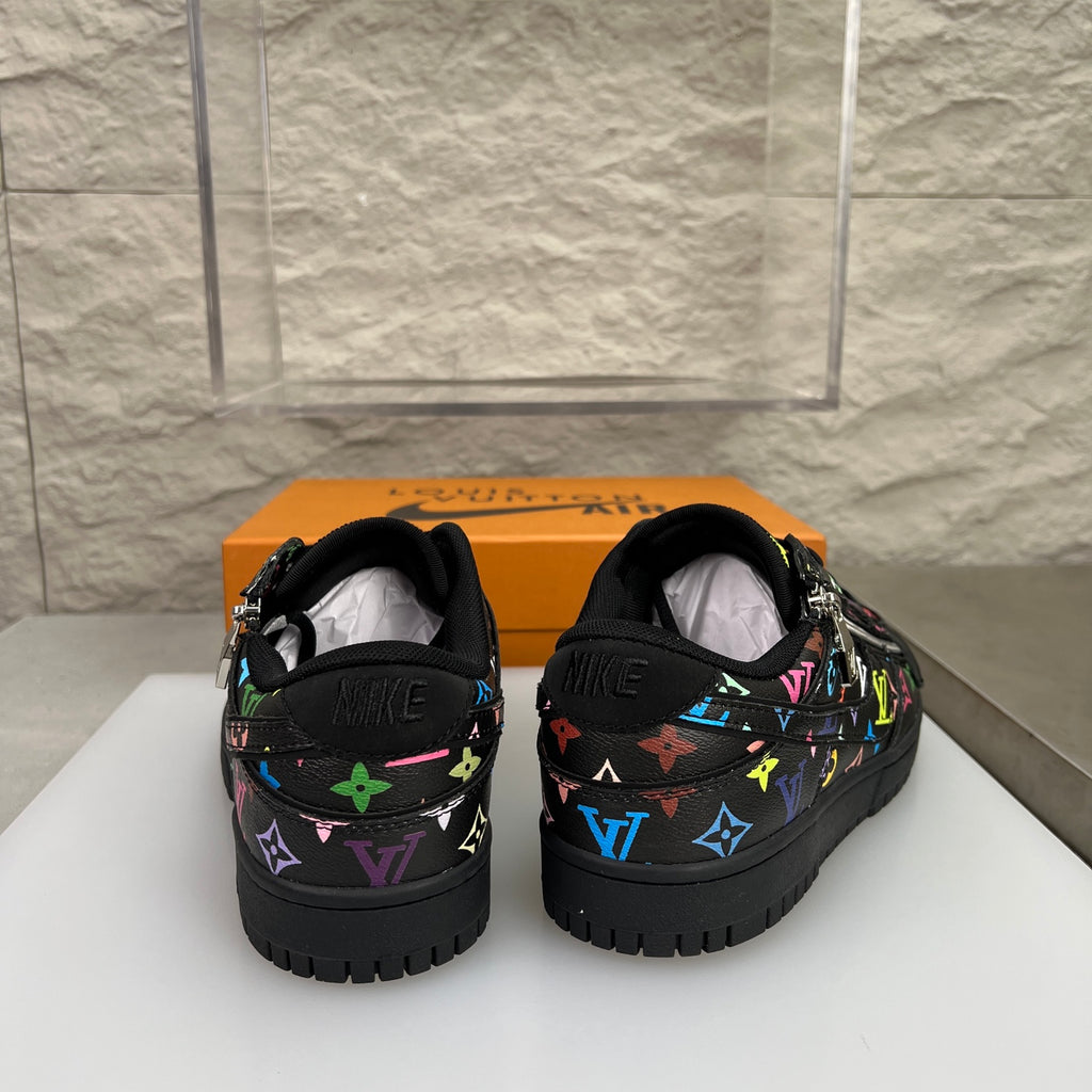 LV x Nike SB-Inspired Skate Shoes