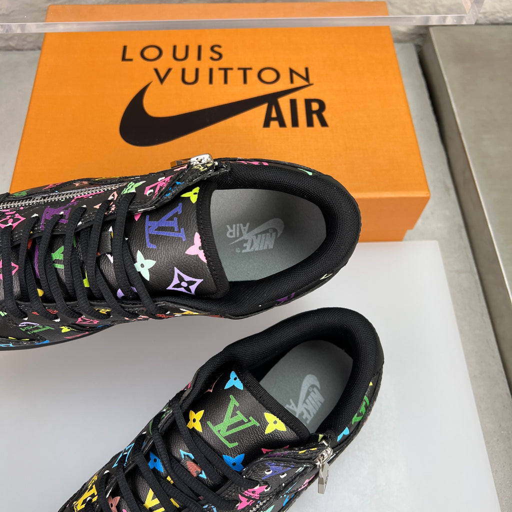 LV x Nike SB-Inspired Skate Shoes