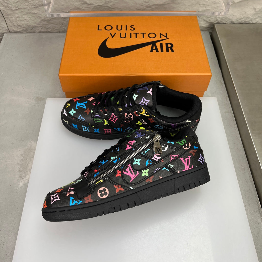 LV x Nike SB-Inspired Skate Shoes